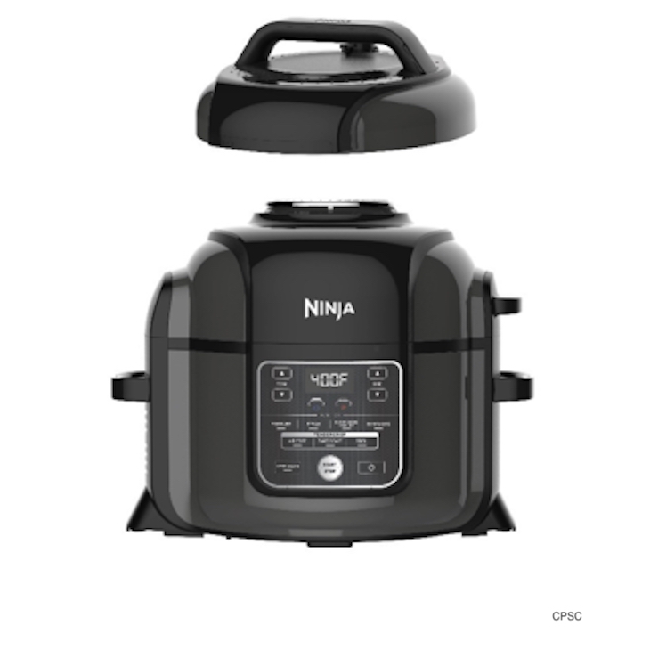 SharkNinja Pressure Cookers Recalled For Serious Burn Hazard