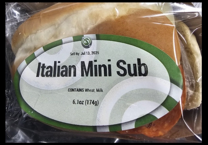 Sheehan Brothers Sandwiches Recalled For Undeclared Sesame