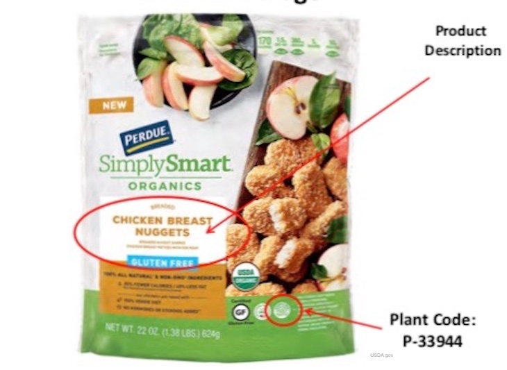 SimplySmart Organics Chicken Nuggets Recall