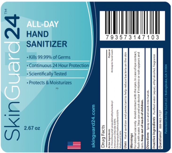 SkinGuard24 Hand Sanitizer Recalled For Labeled Methanol