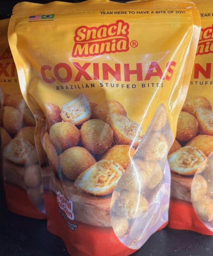 Snack Mania Coxinhas Brazilian Stuffed Bites Chicken Recalled