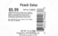 Snowfruit Peach Salsa Recalled For Possible Listeria Monocytogenes