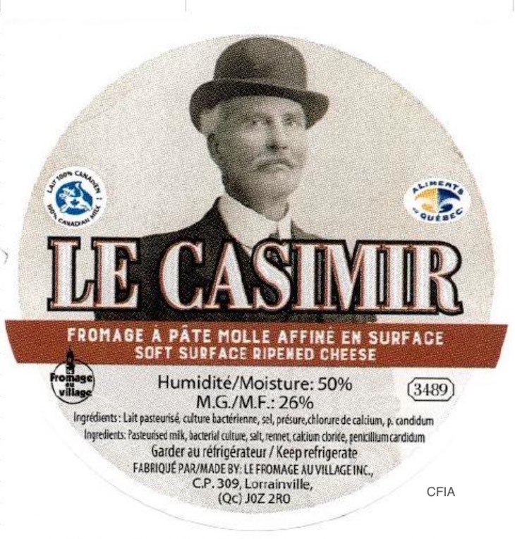 Soft Cheeses Recalled in Canada For Possible Listeria Outbreak