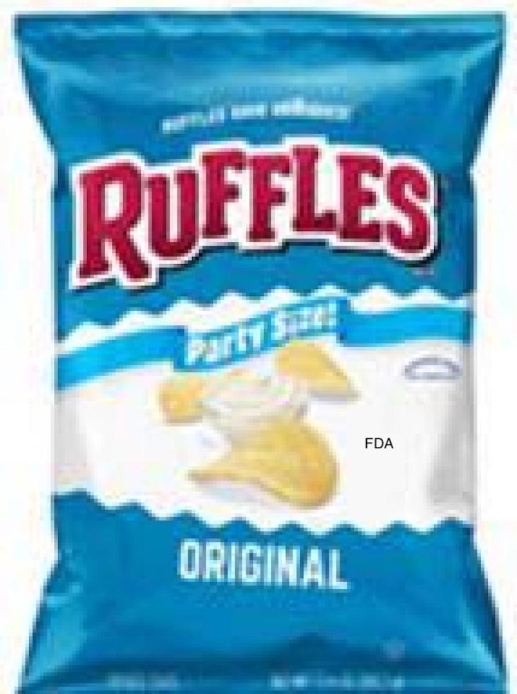 Some Ruffles Original Potato Chips Recalled For Undeclared Milk