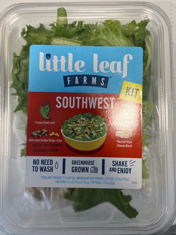 Southwest Salad Kit Recalled For Undeclared Wheat and Fish