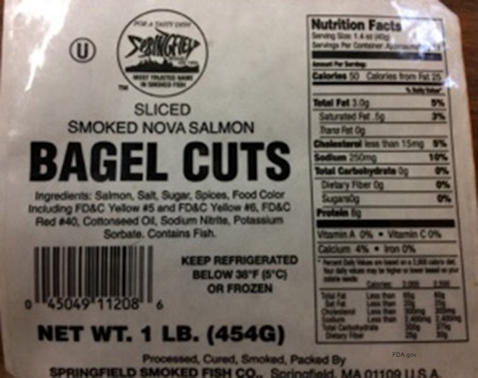 Springfield Smoked Salmon Listeria Recall