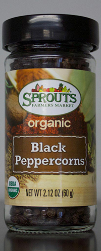 Sprouts Peppercorns Salmonella Recall