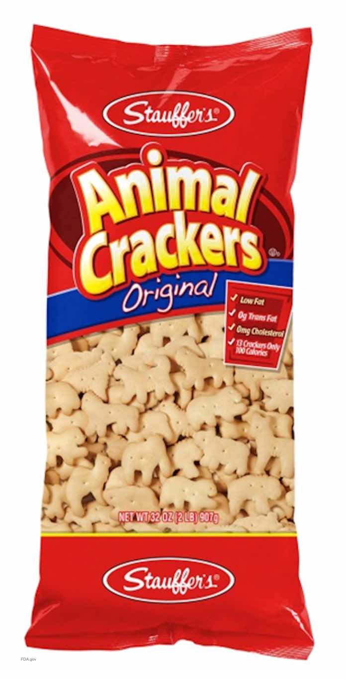 Stauffer Animal Cracker Recall