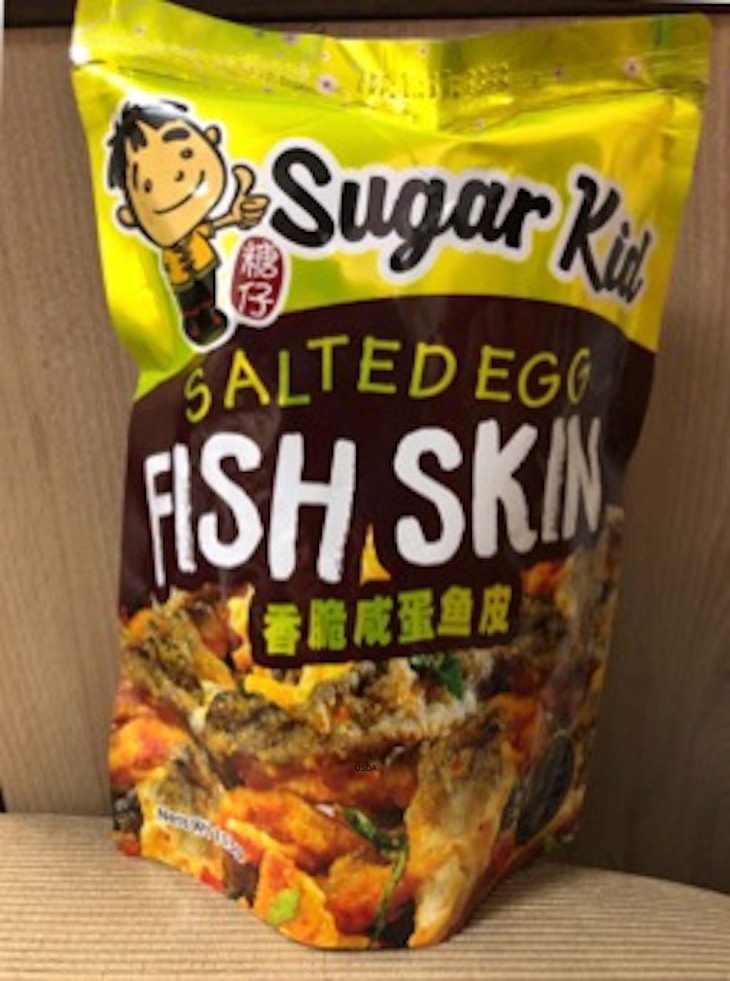 Sugar Kid Salted Egg Fish Skin Recalled For Lack of Inspection