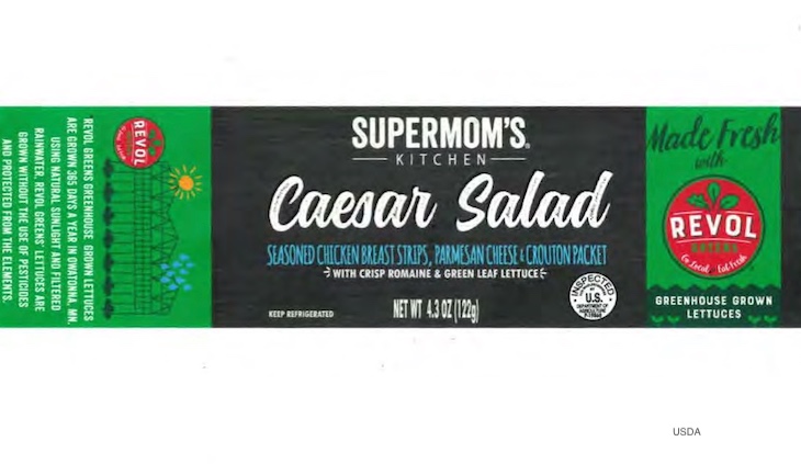 Supermom's Kitchen Chef Salad Recalled For Possible Listeria