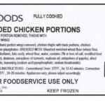 Suzanna's Kitchen Cooked Breaded Chicken Recalled For Soy