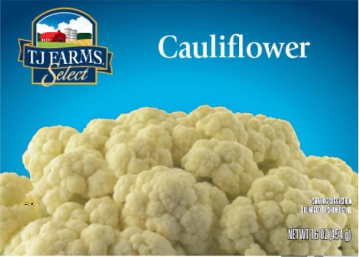 TJ Farms Cauliflower Recalled For Possible Listeria Contamination