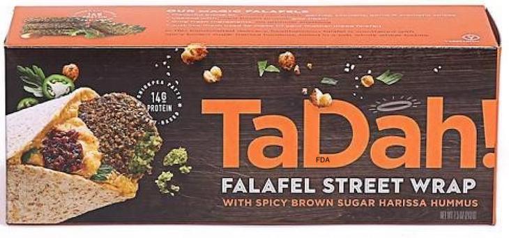 TaDah! Spicy Brown Sugar Harissa Hummus Falafel Wraps Recalled 