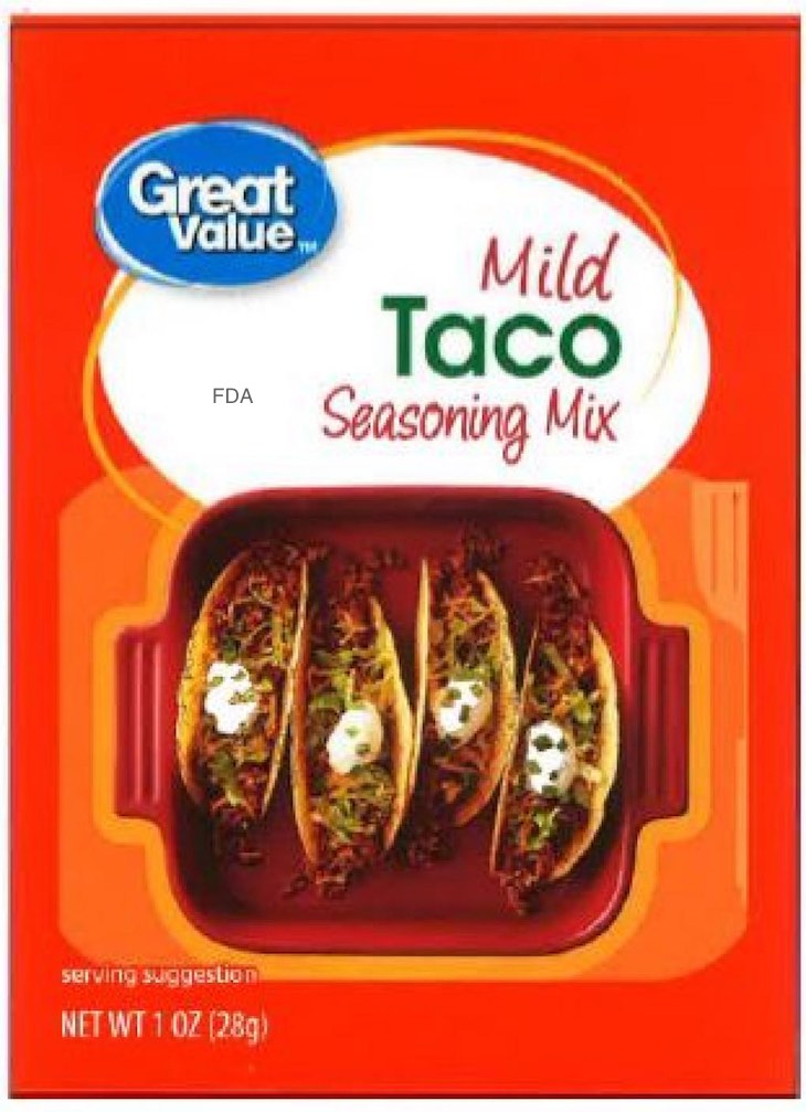 Taco Seasoning Mix Recall