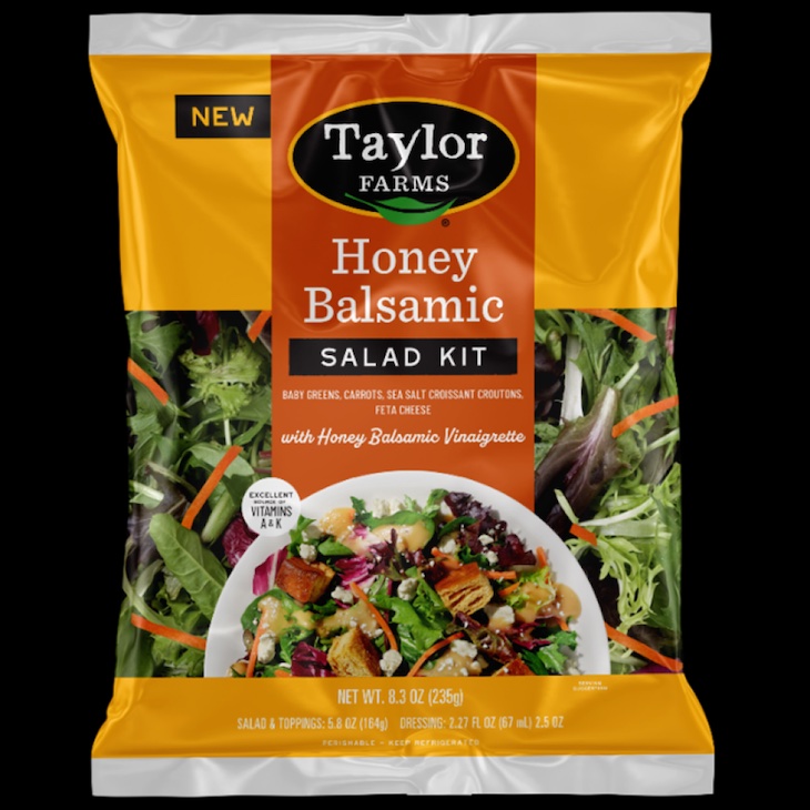 Taylor Farms Honey Balsamic Salad Kit Recalled For Allergens