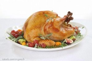 Thanksgiving Turkey Roasted