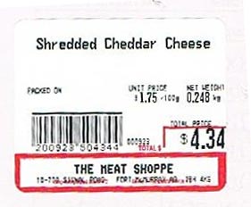 The Meat Shoppe Cheddar Listeria