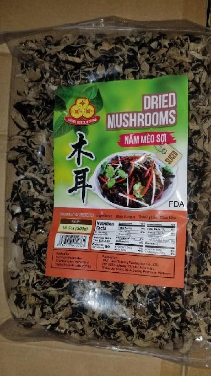Three Coins Dried Mushrooms Recalled For Possible Salmonella