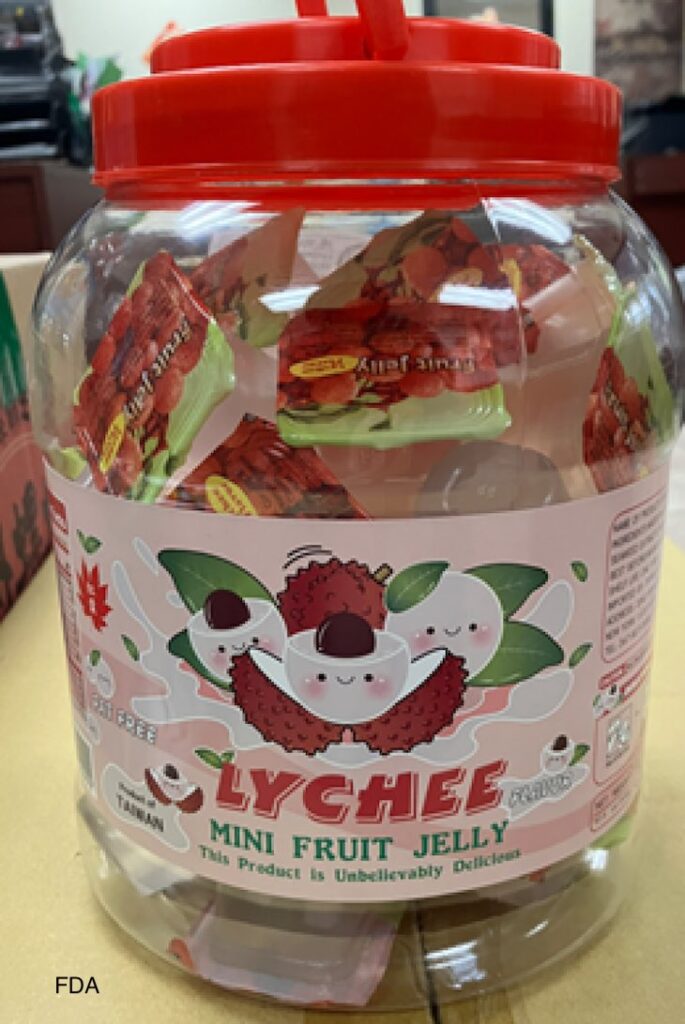 Tiffany Mini Fruit Jelly Cups Recalled For Choking Hazard