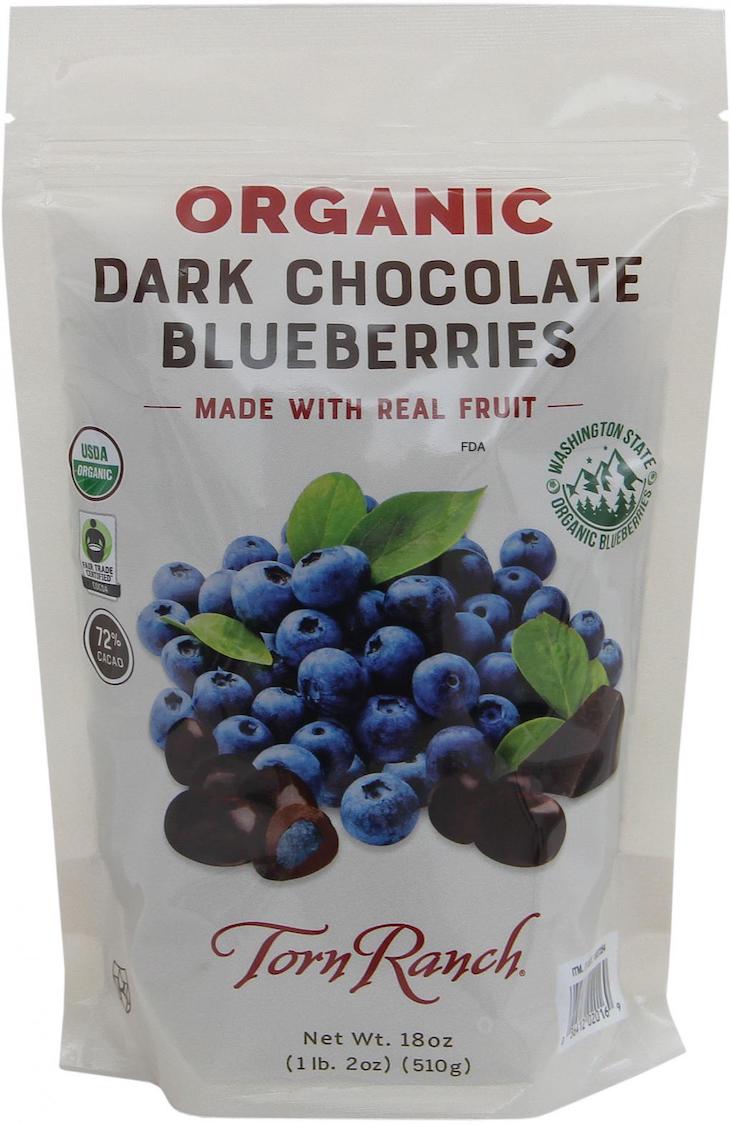 Torn Ranch Organic Dark Chocolate Blueberries Recalled For Allergen