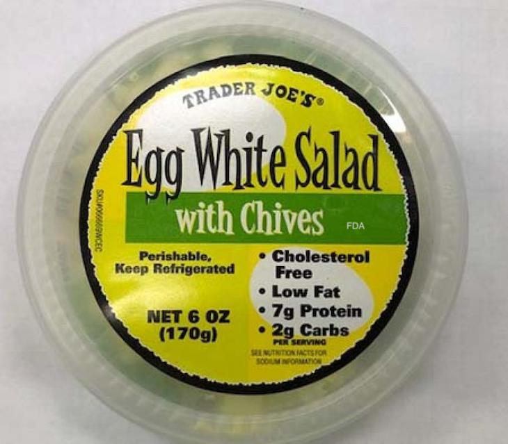 Trader Joes Egg Salad and Potato Salad Recalled For Listeria