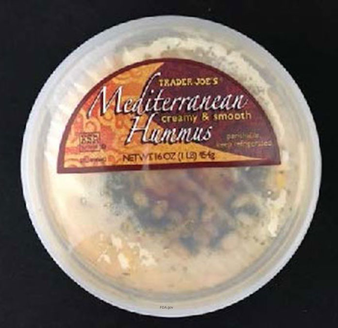 Trader Joe's Hummus Listeria Recall