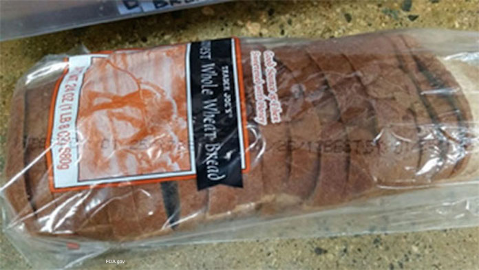 Trader Joe's Whole Wheat Bread Recall