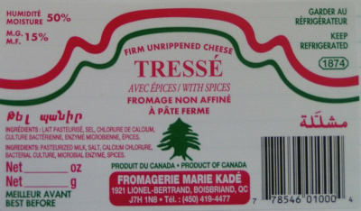 Kradjian Tresse Cheese