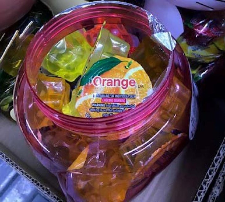 Tropique Assorted Fruit Jelly Bag Recalled For Choking Hazard
