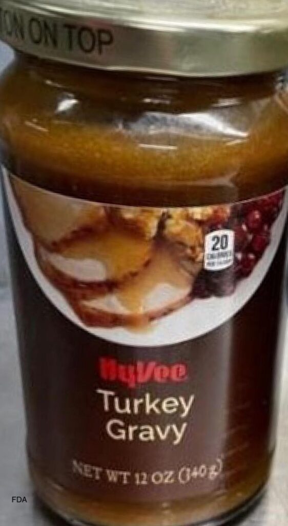 Urgent Recall of HyVee Turkey Gravy For Undeclared Soy