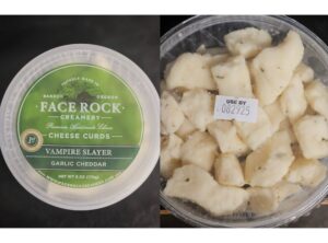Vampire Slayer Garlic Cheddar Curds Recalled For Listeria