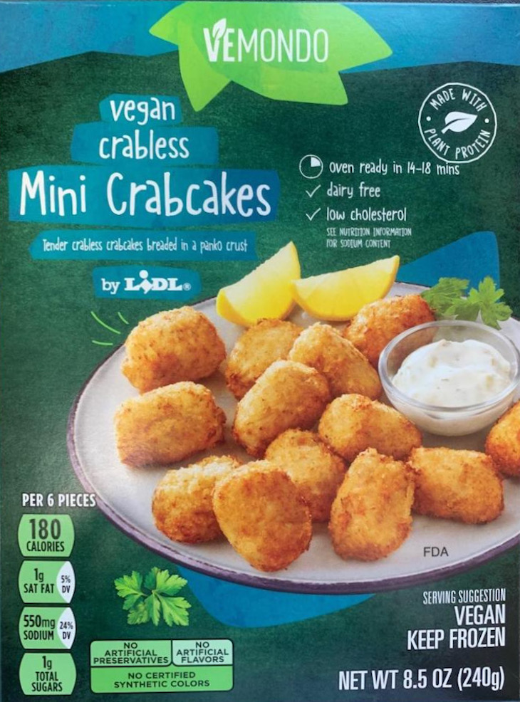 Vemondo Vegan Crabless Mini Crabcakes Recalled For Egg