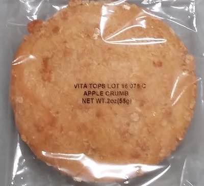 VitaTops Apple Crumb Recall