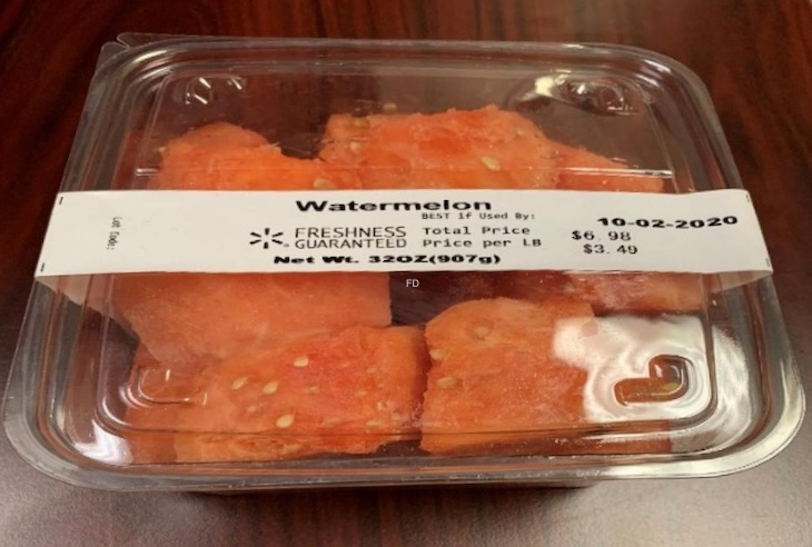 Walmart and Racetrac Watermelon Chunks Recalled For Possible Listeria
