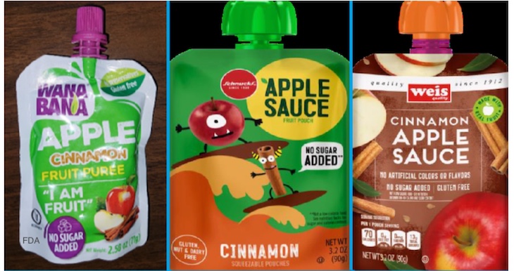 Possibly 22 Lead Poisoning Cases in WanaBana Applesauce Recall