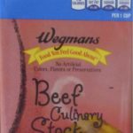 Wegmans Beef Culinary Stock No Salt Under Public Health Alert