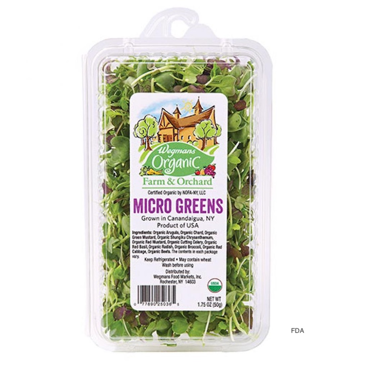 Wegmans Organic Microgreens Recalled For Possible Salmonella