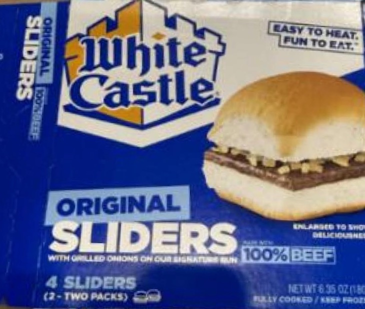 White Castle Original Sliders Recalled For Milk and Soy