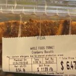 Whole Foods Cranberry Biscotti Recalled For Undeclared Pistachios