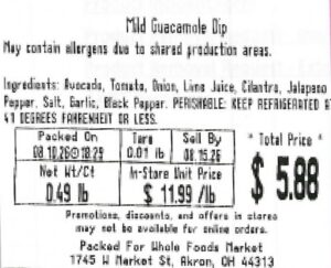 Whole Foods Recalls 43 Products For Salmonella