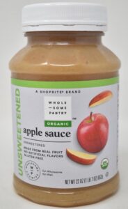 Wholesome Pantry Apple Sauce Recalled For Elevated Patulin