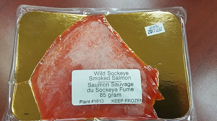 Wild Sockeye Salmon Listeria Recall