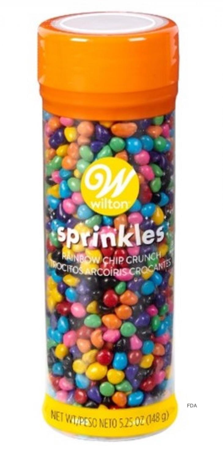 Wilton Rainbow Sprinkles Recalled For Undeclared Milk