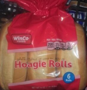 WinCo Foods Hoagie Rolls Recalled For Undeclared Sesame