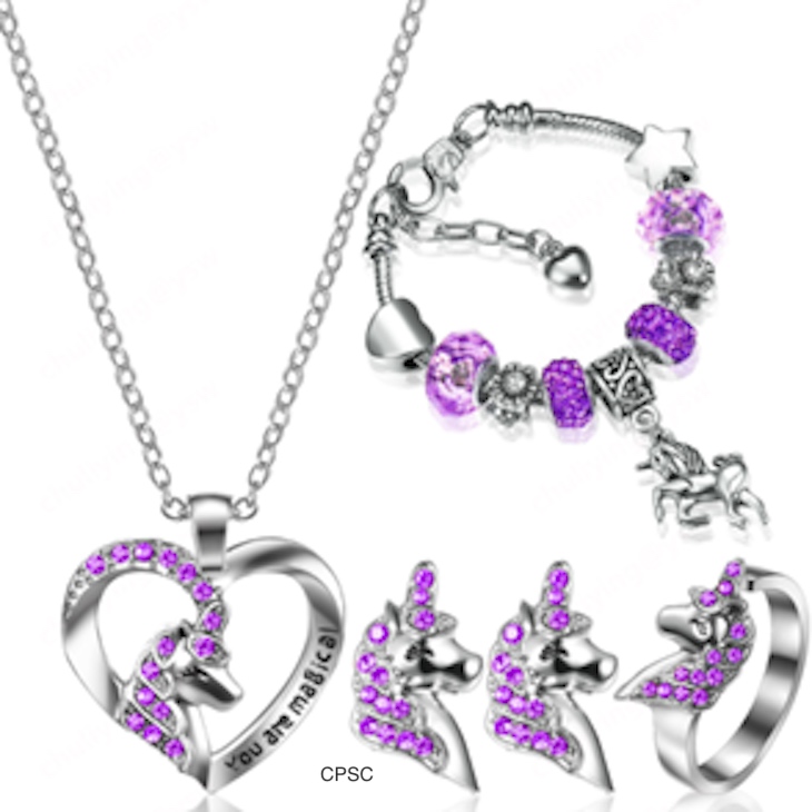 Yaomiao Children’s Jewelry Sets Recalled For Lead Poisoning Risk