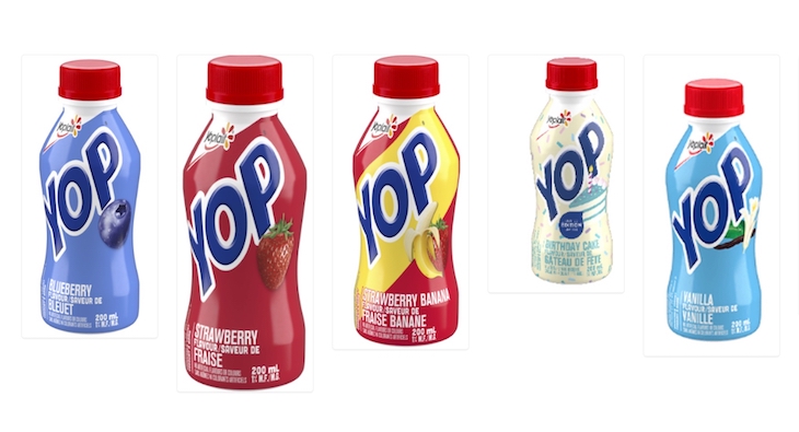 Yoplait Drinkable Yogurt Recalled in Canada For Plastic Pieces