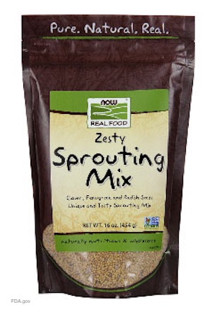 Zesty Sprouting Mix Salmonella Recall