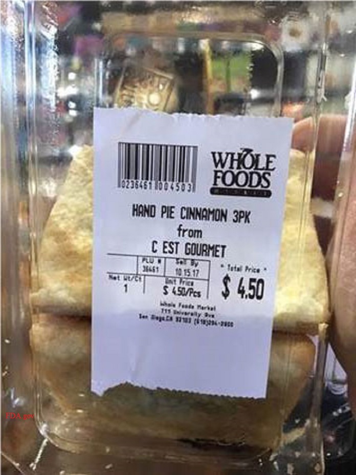 Whole Foods apple handpie recall