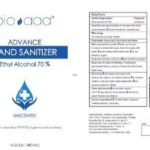 bio aaa Advance Hand Sanitizer Recalled For Undeclared Methanol
