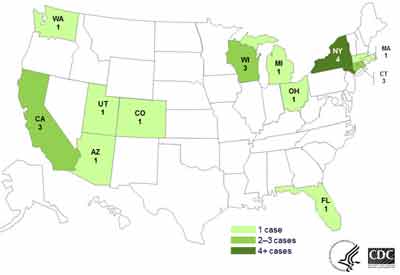 Chia powder Salmonella outbreak sickens 21